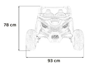 1. Mașinuță electrică pentru copii, dimensiuni 78x93 cm, jucării pentru exterior și interior.