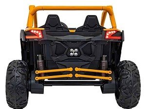 1. Mașină electrică pentru copii cu design off-road și șofat sigur.
