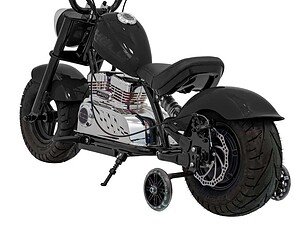 1. Motocicleta electrică pentru copii, design modern și sigur pentru joacă în aer liber.