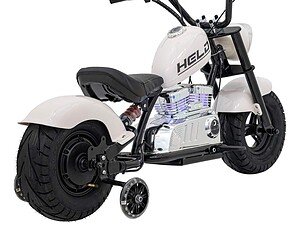 1. Jucarie bicicleta electrica pentru copii, design cool și sigur, ideal pentru joaca.