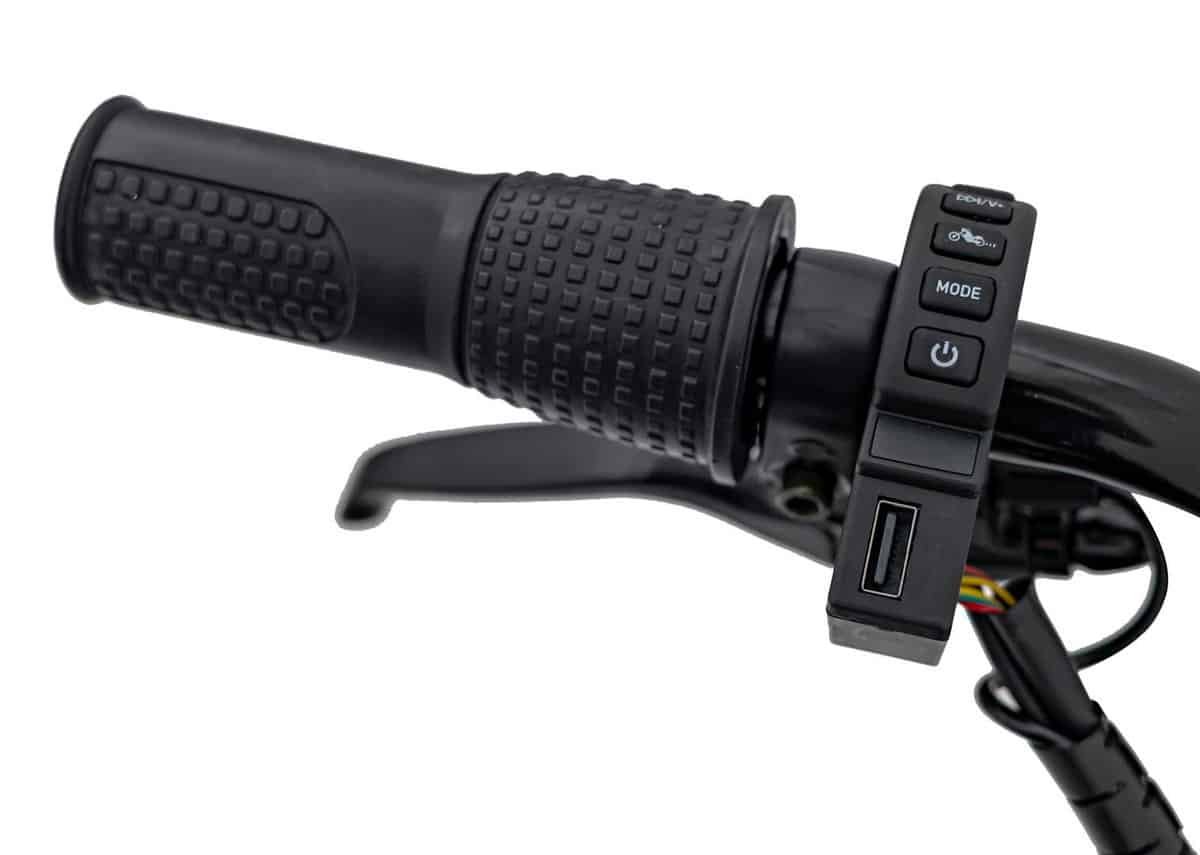 Motocicleta Chopper Warrior vehicul albastru - imagine 4