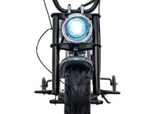 Motocicleta Chopper Warrior vehicul gri