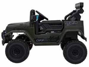 Mașină electrică pentru copii, model Off Road, design realist 4x4, perfectă pentru joacă în aer liber.