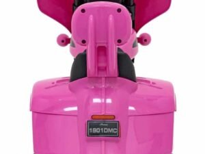 Jucărie motor electric pentru copii, design roz, sigur și distractiv pentru cei mici.