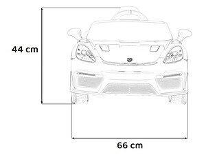 Jucărie mașină electrică pentru copii, design realist și sigur, ideală pentru joacă în aer liber.