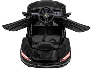 1. Jucarie masinuta sport electrica pentru copii cu design realist negru.