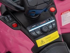 1. Jucarie electrica pentru copii, masina de jucarie cu scaun, control si sunete.