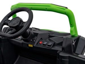 1. Jucarie pentru copii, troleu electric cu volan si butoane, sigura si distractiva.