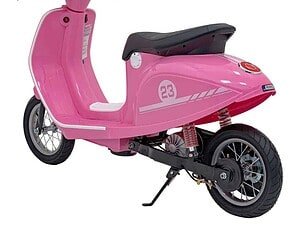 Mașinuță electrică pentru copii roz, jucărie sigură și distractivă pentru cei mici.