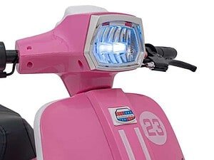 1. Motor electric roz pentru copii, jucarie sigură și distractivă pentru cei mici.