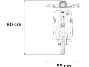 Motocicletă pentru copii, dimensiuni 80x55 cm, jucarii educative si distractive.