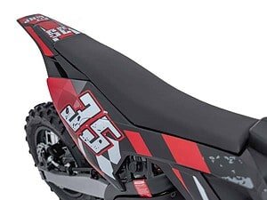 1. Bicicletă electrică pentru copii, design sportiv, sigur și durabil.