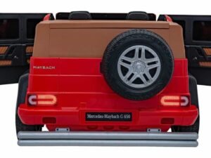 1. Jucarie Casuta cu masina Mercedes-Maybach G 650 pentru copii, decor realist, siguranta si distractie.