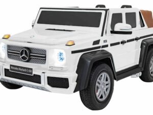 Mercedes Maybach G 650 jucarie pentru copii, masina electrică pentru cei mici, design realist, ideală pentru joacă în curte.