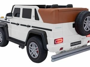Mașină jucărie Mercedes-Maybach G650 pentru copii, realistă și detaliată, perfectă pentru divertisment și aventură.