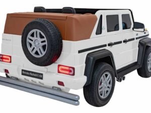 1. Jucărie mașină Mercedes-Maybach G 650 pentru copii, autovehicul electric pentru divertisment.