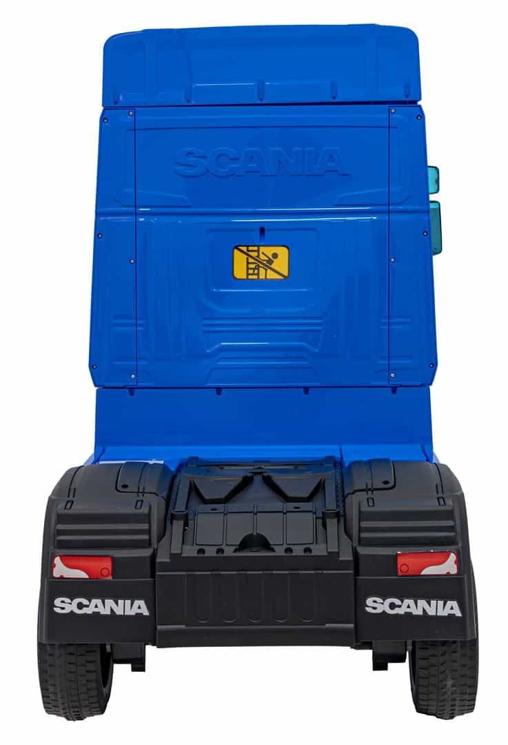 Scaun cu depozitare pentru jocuri, culoare albastru, perfect pentru camera copilului.