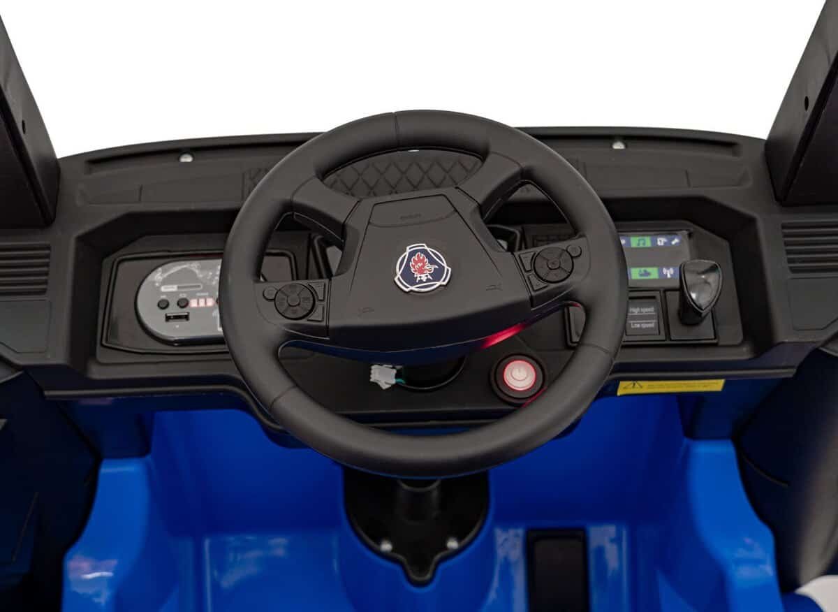 - Taudio pentru copii în stil Jeep, vehicul electric de jucărie.