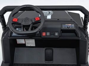 Pilota pentru mașinuțe electrice copii, tabloul de control, siguranță și sunete, pentru joacă sigură.