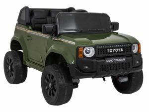 Mașinuță electrică pentru copii, model Land Cruiser, jucarie pentru grădiniță.