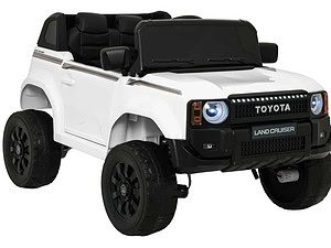Mașină electrică pentru copii, model Toyota Land Cruiser, jucărie auto de calitate pentru copii.