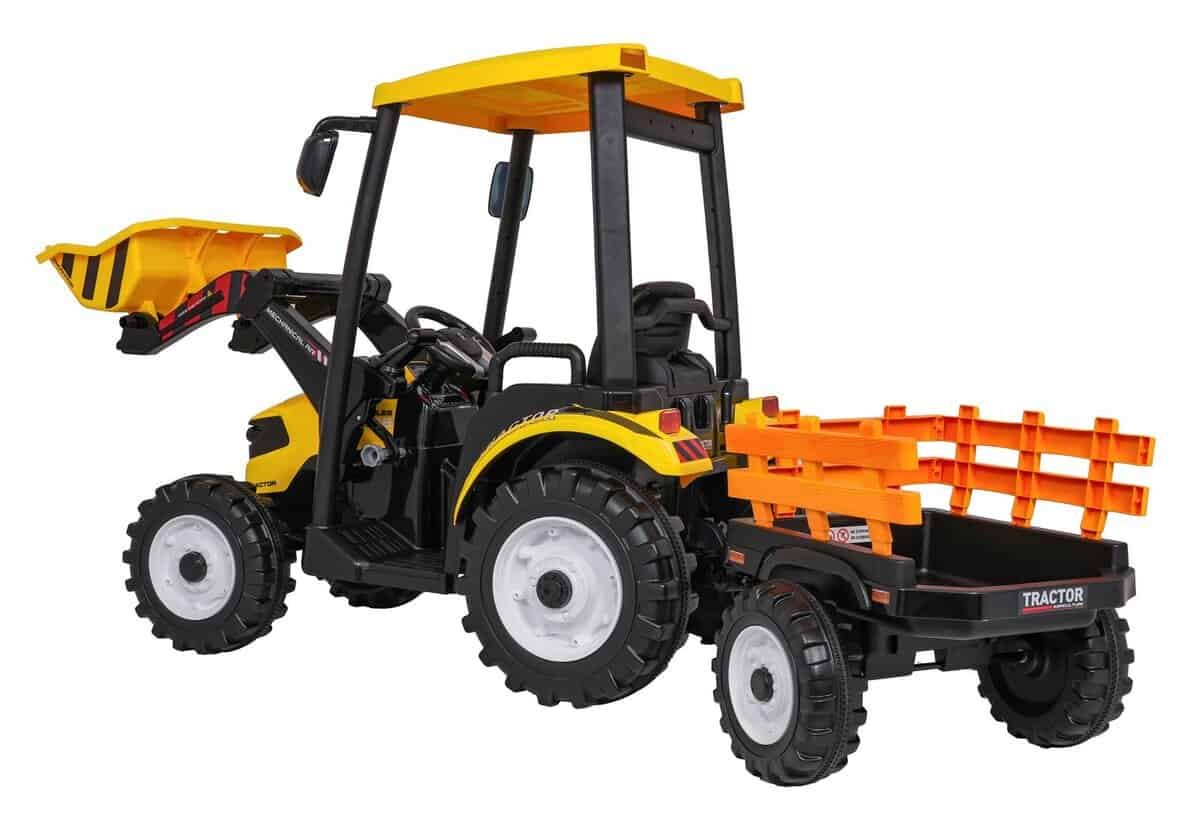 1. Jucărie tractor pentru copii, mașină de jucat realistă, perfectă pentru joacă în curte.