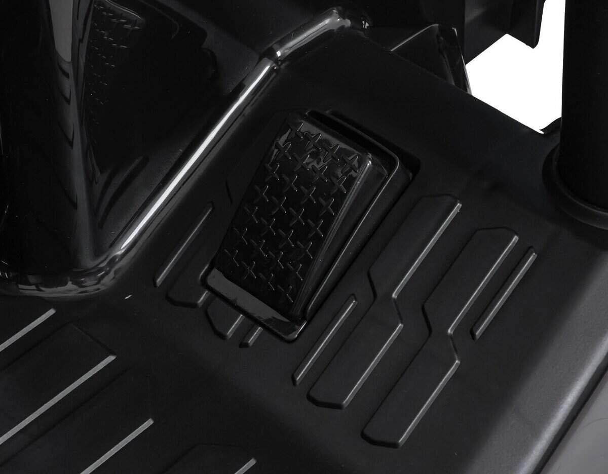 Mașină electrică pentru copii, design modern și sigur pentru joacă în siguranță.