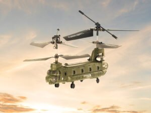 1. Jucării pentru copii, elicopter de jucarie, model militar, distractie si educatie.