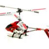 traiectorie de zbor cu 3 canale. Raza de acțiune 15m. Timp de zbor 7-10 min. Alimentat cu baterii: încărcat prin cablu USB sau prin telecomanda elicopterului RC. Dimensiuni: 22.0 X 9.8 X 3.8cm. Culoare: roșu