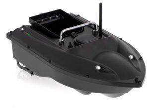 RC groundbait barca negru - O ambarcațiune mare