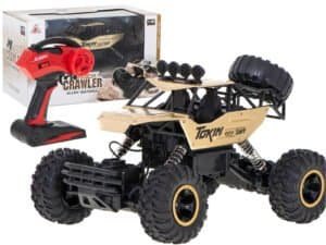Mașină RC Rock Crawler 1:12 4WD METAL aurit - Distanța de inspecție a vehiculului: Aproximativ 50 m
