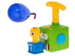 Jucărie interactivă pentru copii, bloc bază cu butoane și balon stabilo, ideală pentru joacă și dezvoltare.