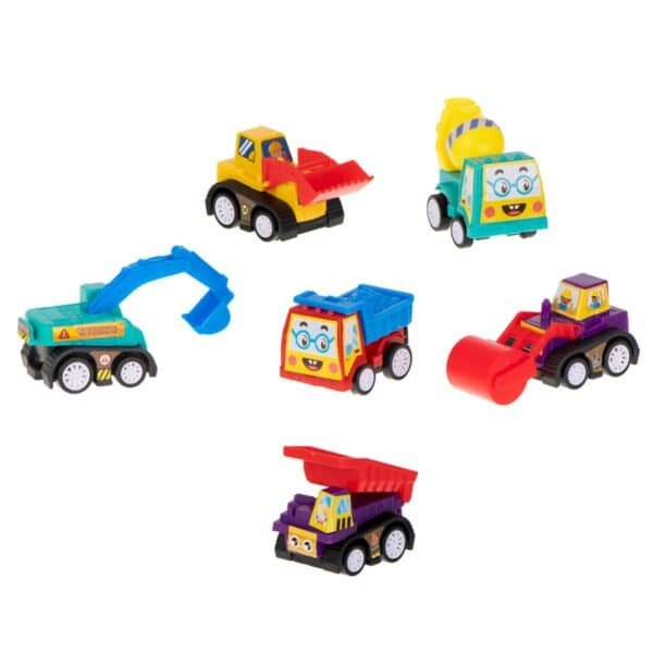 Mașini de construcții 6pc - imagine 4