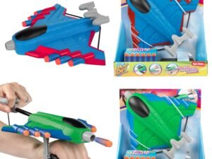 Avion lansator + 16 gloante burete - Toi-Toys - <p>- Jucaria contine 1 avion lansator