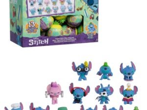 mini figurina in capsula - BLACKFIRE - - Intra in lumea plina de culoare si aventura a lui Stitch si Angel si descopera toate cele 13 figurine cu pozitii amuzante si diferite.