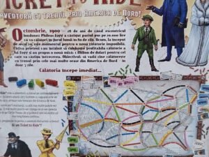 Asmodee - BLACKFIRE - - Pachetul contine: 1 tabla de joc cu harta SUA