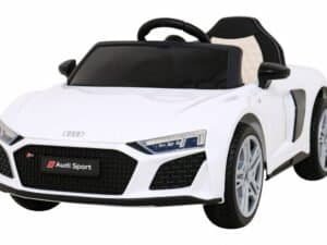 Mașinuță electrică pentru copii Audi Sport, perfectă pentru joaca în aer liber.