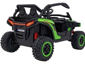 Mașinuță electrică pentru copii, model off-road, jucarie distractivă și sigură.