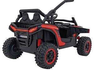 Mașină electrică off-road pentru copii, model sport cu durată lungă de funcționare.