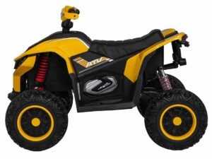 1. Mașinuță electrică copii, off-road, design energetic și sigur pentru joacă.