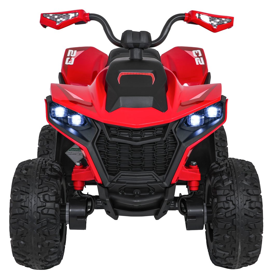 Vehicul cu roți rapide Quad Roșu