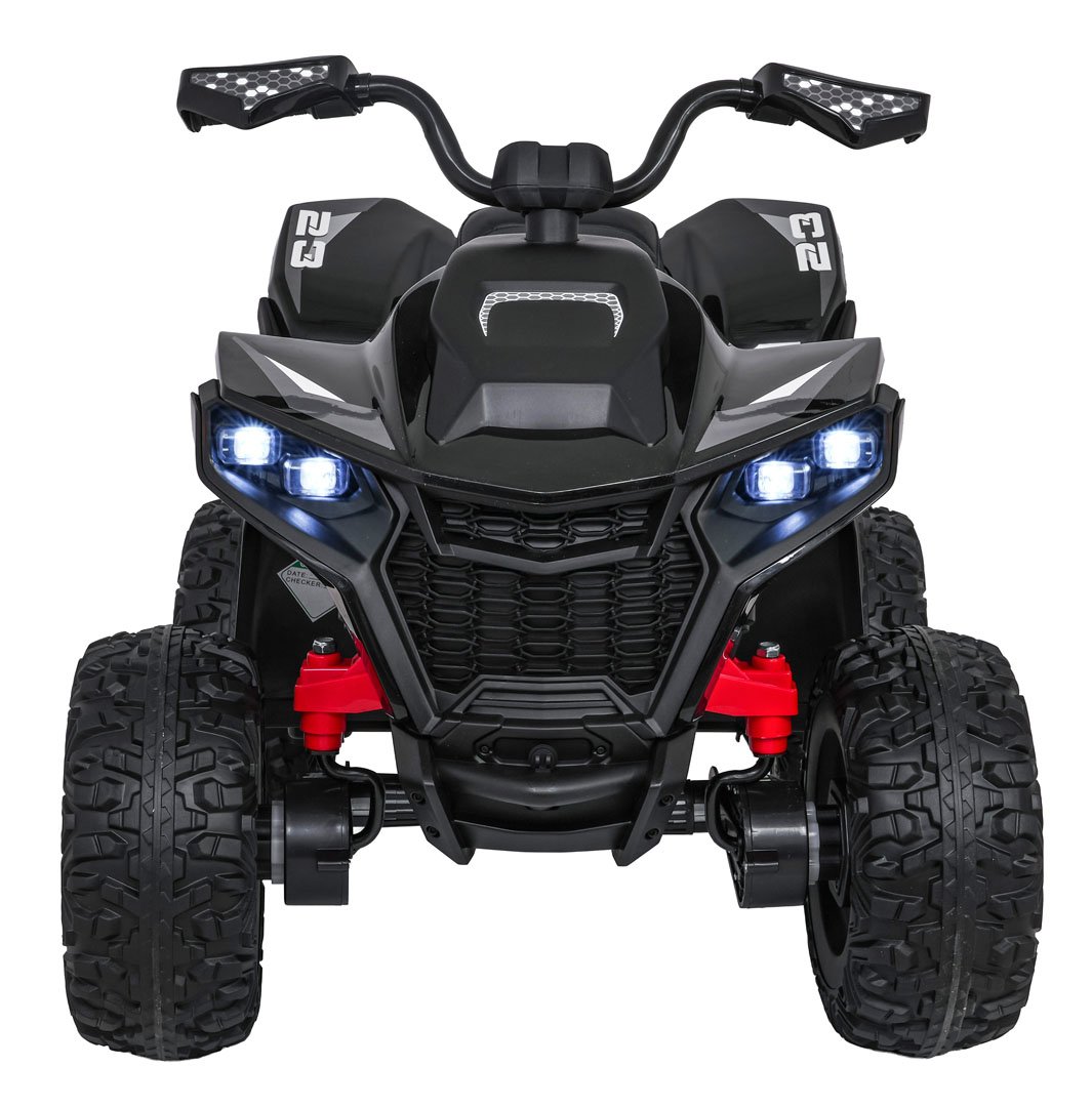 Vehicul cu roți rapide Quad negru