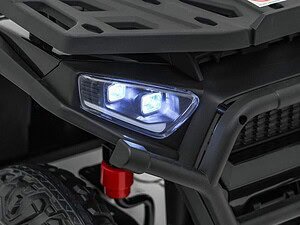 1. Jucărie pentru copii, mașinuță electrică cu faruri LEDs strălucitoare.