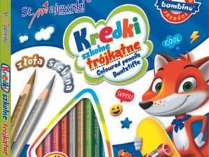1. Creioare școlare colorate pentru copii, trijuncționale, de calitate superioară.