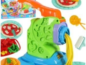 Cort: Jucărie pentru copii, mașină de făcut paste și materiale pentru gătit, joacă creativă, sortiment jucării bucătărie.