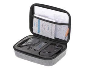1. Geantă de depozitare pentru drone și accesorii, pachet compact pentru protecție.
