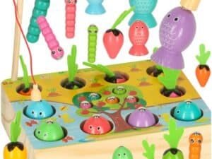 Magnetic joc de pescuit de pescuit insecte legume