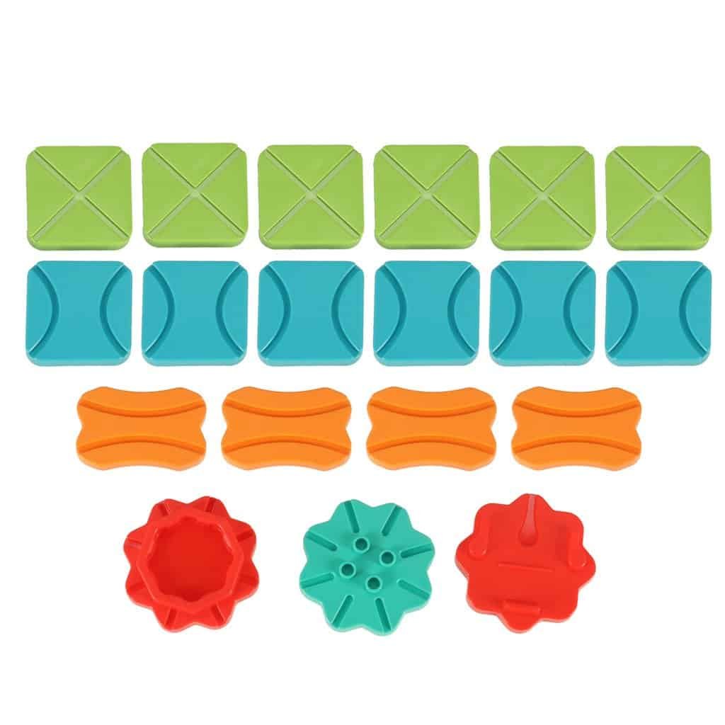 Puzzle bord joc labirint obstacol curs 28 el. - imagine 10