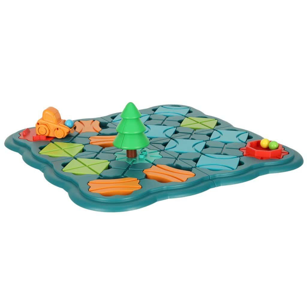 Puzzle bord joc labirint obstacol curs 28 el. - imagine 11