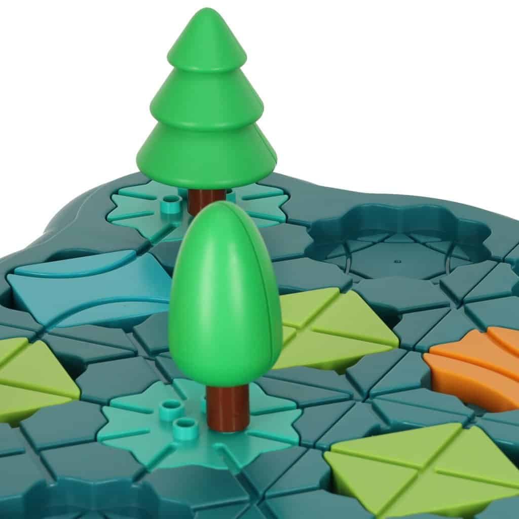 Puzzle bord joc labirint obstacol curs 56 el. - imagine 5